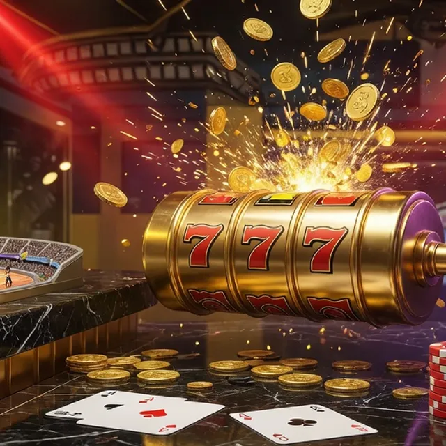 Cảnh trò chơi Nổ hũ Lucky365 không có chữ, biểu trưng hoặc người